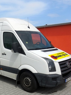 Půjčovna dodávek ČB VW Crafter MAXi